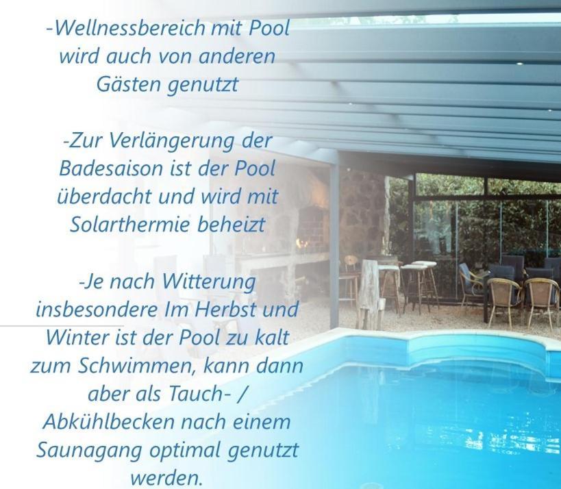 Wellness Apartments Sophienhoehe Am Pool Mechernich Buitenkant foto